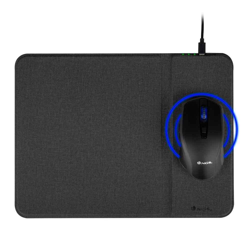 Tapis de souris personnalisable avec chargeur sans fil 10W en