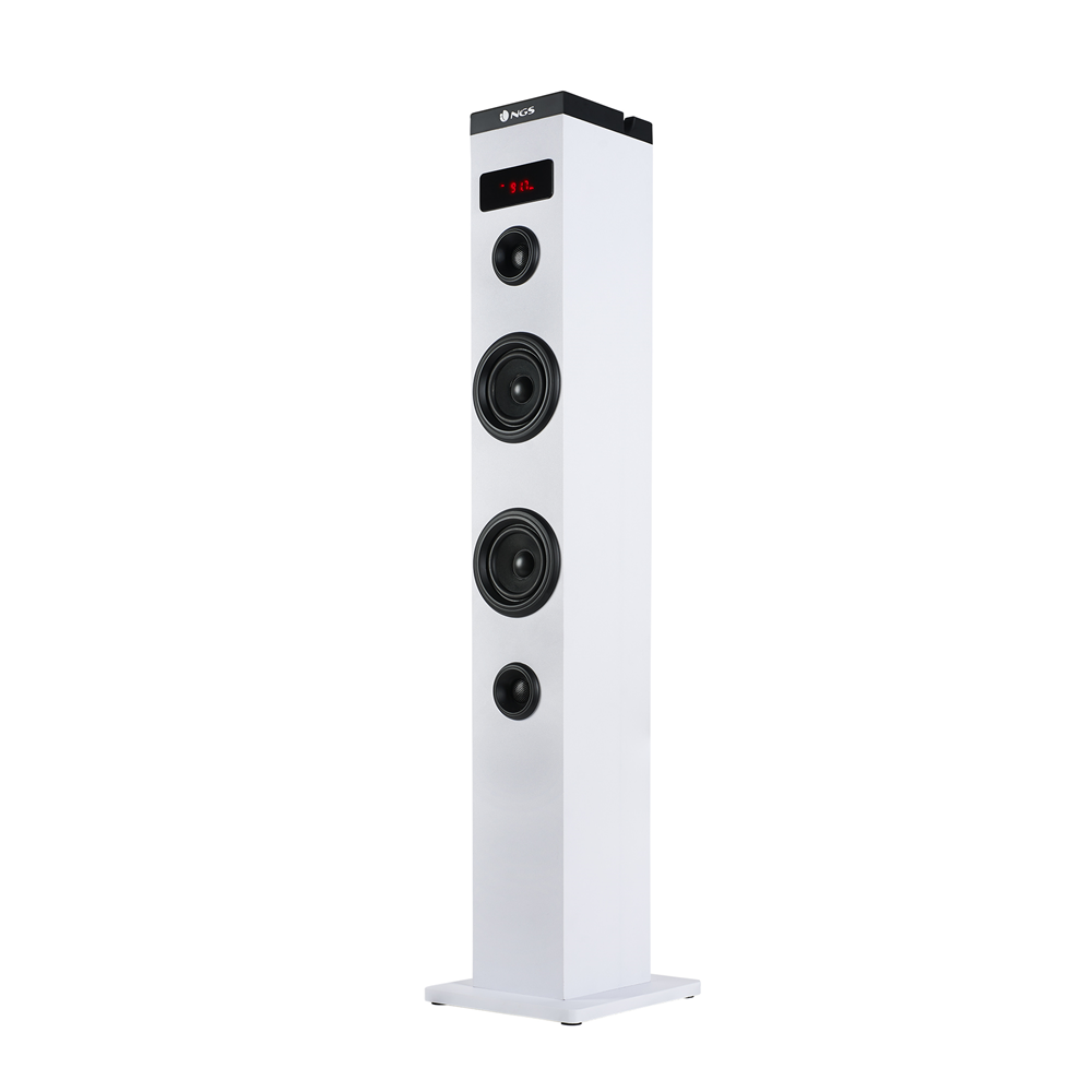 Altavoces, Torre de Sonido 50W Compatible con Tecnología Bluetooth  (USB/Radio FM/AUX). ENTRADA ÓPTICA