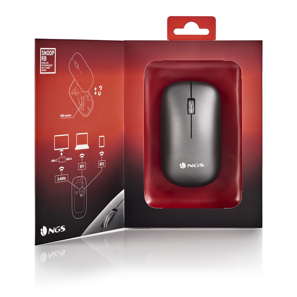 MINI SOURIS ROUGE sans fil - Bluetooth 2.4 pour PC portable + dongle  Bluetooth EUR 15,00 - PicClick FR